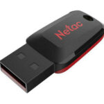 NETAC USB Flash Drive U197, 64GB, USB 2.0, μαύρο