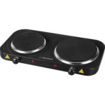 Esperanza EKH007K Black Countertop Sealed plate 2 zone(s)