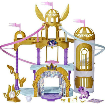 Hasbro My Little Pony: Princess Petals & Cloudpuff - Movie Royal Racing Ziplines (F2156)