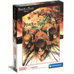 Clementoni Παζλ ATTACK ON TITAN - Eren, Mikasa and Armin - Puzzle 1000P (2579710)