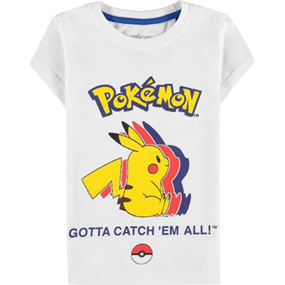 Difuzed Μπλούζα POKEMON - Pika Silhouette - Kids T-Shirt (146/152) (TS557424POK)
