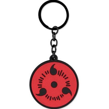 Difuzed Μπρελόκ Naruto Shippuden Sharingan - Rubber Keychain (KE456227NRT)