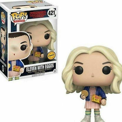 Funko Pop! Television Stranger Things Eleven With Eggos #421 (Chase edition)
