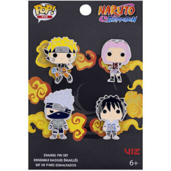 Funko Σετ Κονκάρδες NARUTO - 4pk Pin Set - Team 7 (FUNNRPN0018)