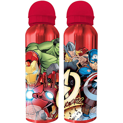 Justnote Παγούρι Μεταλλικό Avengers 500ml 21x6,5cm 500ml