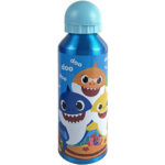 Justnote Παγούρι Μεταλλικό Baby Shark 21x6,5cm 500ml