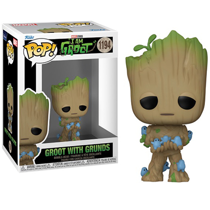 Funko Pop! I Am Groot: Groot with Grunds #1194 Figure