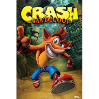 Pyramid Crash Bandicoot - Poster 61x91 - Next Gen Bandicoot (PP34356)