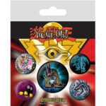Pyramid YU-GI-OH! - Dark Magician - Pack 5 Badges (BP80718)