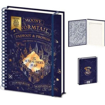 Pyramid Σημειωματάριο Harry Potter Marauders Map - Wiro Notebook A4 (SR74013)