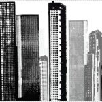 RoomMates Αυτοκόλλητο Τοίχου CITYSCAPE PEEL & STICK GIANT WALL DECAL (RMK1602GM)