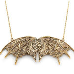 S1 Studio Κολιέ HOUSE OF THE DRAGONS - Targaryen Plate Double Hung - Necklace (HOTDTARGNK05GP)
