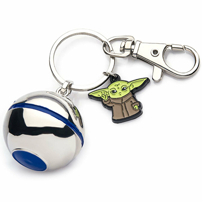 S1 Studio Μπρελόκ THE MANDALORIAN - Grogu Razor Crest Shifter - Metal Keychain (SWSHFTKNBKC01)