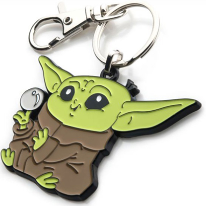 S1 Studio Μπρελόκ THE MANDALORIAN - Grogu with ball - Metal Keychain (SWMAN2YODAKC05)