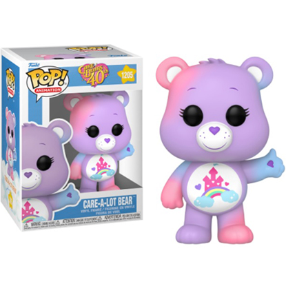 Funko Pop! Animation: Care Bears 40th Anniversary - Care-A-Lot Bear #1205 Figure