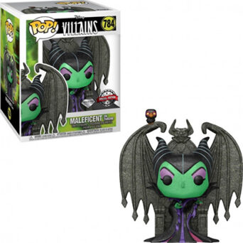 Funko Pop! Deluxe: Villains - Maleficent on Throne (Diamond Collection) #784 Exclusive Figure