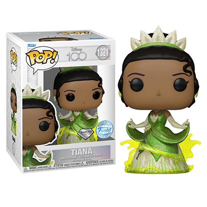 Funko Pop! Disney: Tiana - The Princess And The Frog (DGLT) #1321 Figure