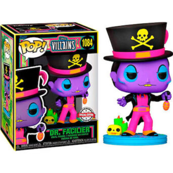 Funko Pop! Disney Villains - Dr. Facilier (Black Light) #1084 Figure