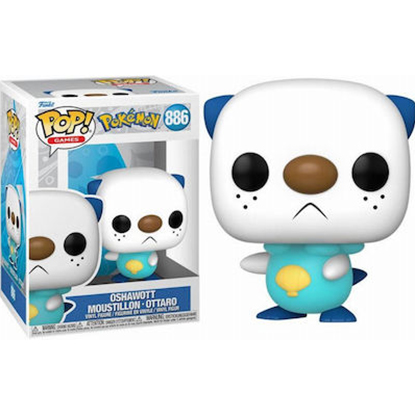 Funko Pop! Games: Pokemon - Oshawott Moustillon Ottaro #886 Figure