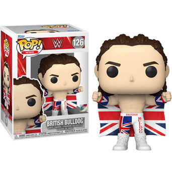 Funko Pop! WWE: British Bulldog #126 Figure