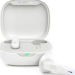 JBL Wave Flex, True Wireless Ear-Buds Headphones, IP54, Touch, (White)