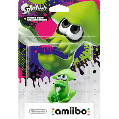 Amiibo: Splatoon - Inkling Green Squid (AMII-0190)