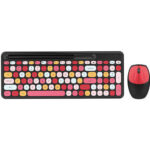MOFII Wireless Keyboard+Mouse 666 Black&Red (SMK-666395AG BR)