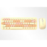 MOFII Wireless Keyboard+Mouse Bean Milk Tea (SMK-676367AG MilkTea)