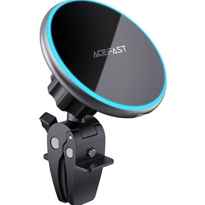Acefast D3 magnetic wireless charging car holder silver (D3 Magnetic)