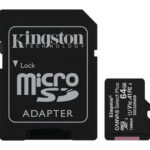 Kingston Micro SD 64GB Class 10' (KIN-MSD64GB-C10)