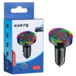 FM Transmitter Αυτοκινήτου F9 με Bluetooth / USB (ZH-000650)