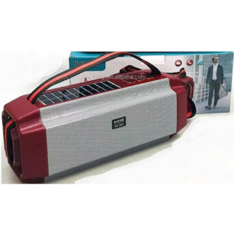 WSTER WS-1861 Ηχείο Bluetooth 20W με Ραδιόφωνο και Διάρκεια Μπαταρίας έως 6 ώρες Κόκκινο