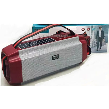 WSTER WS-1861 Ηχείο Bluetooth 20W με Ραδιόφωνο και Διάρκεια Μπαταρίας έως 6 ώρες Κόκκινο