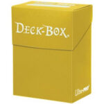 Ultra Pro Solid Deck Box - Bright Yellow (REM82476)