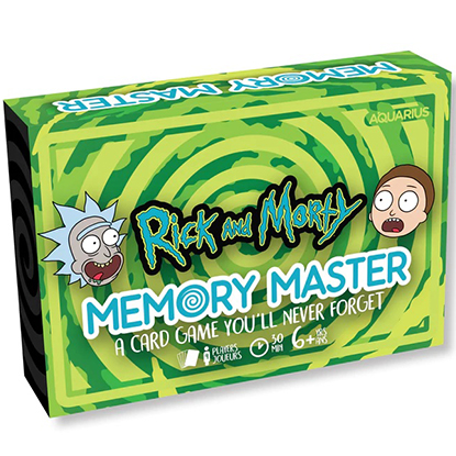 Aquarius RICK AND MORTY - Memory Master Card Game (UK)