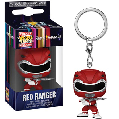 Funko Pocket Pop! MIGHTY MORPHIN POWER RANGER 30TH - Red Ranger Figure Keychain