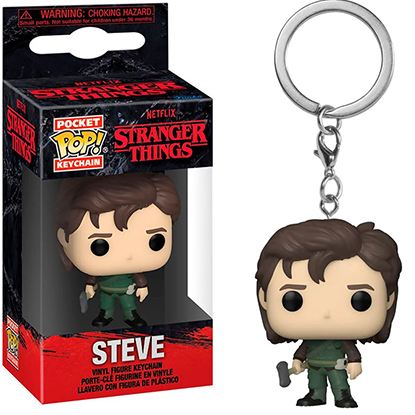 Funko Pocket Pop! STRANGER THINGS S4 - Hunter Steve Figure Keychain