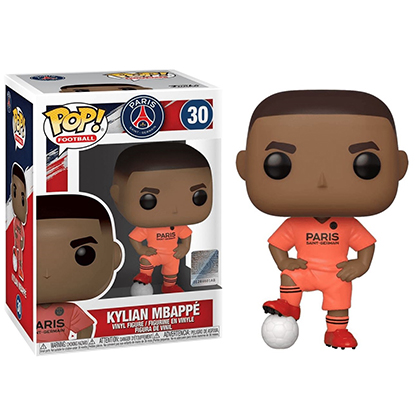Funko Pop! Football: PSG - Kylian Mbappé Away Kit #30 Figure
