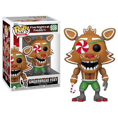 Funko Pop! Games: Five Nights At Freddy's - Gingerbread Foxy #938 Figure