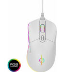 Lamtech RGB Gaming Ποντίκι 6400 DPI White Moon