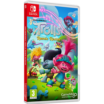 Dreamworks Trolls : Remix Rescue Nintendo Switch NEW