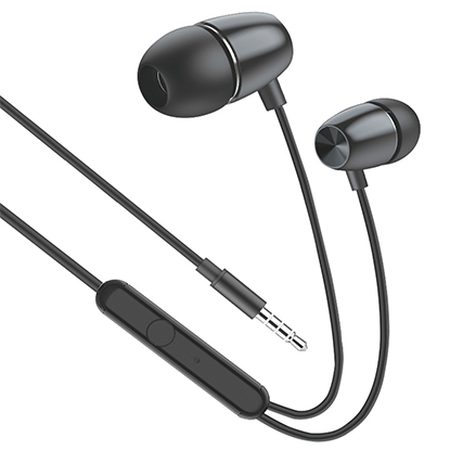 Leewello EJ-031 In-ear Handsfree με Βύσμα USB-C Μαύρο