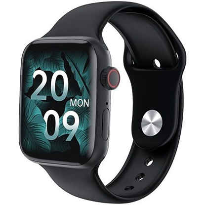 WearFit HW22 Pro Max 45mm Smartwatch με Παλμούς, Bluetooth κλήσεις και Οξύμετρο (Total Black)