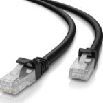 POWERTECH καλώδιο δικτύου CAB-N259 Cat 5e U/UTP, copper 26AWG, 5m, μαύρο