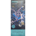 Treqa CA-8813 Καλώδιο, USB to Type-C, 1m, Μώβ