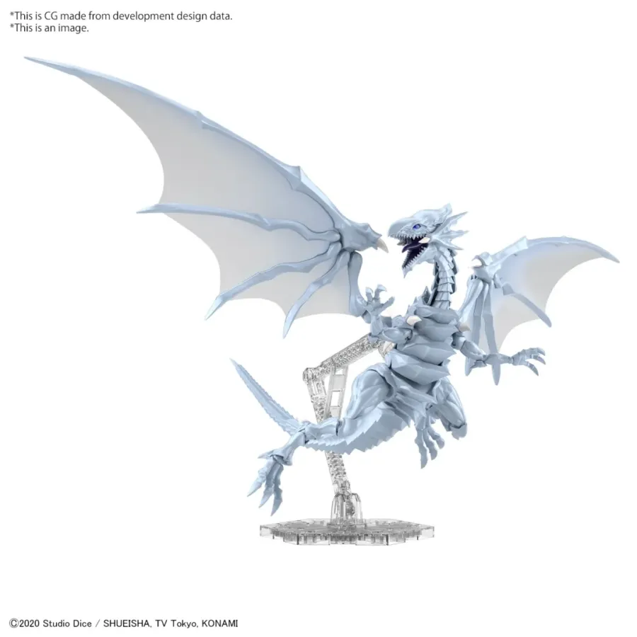 YU-GI-OH - Φιγούρα Δράσης -Rise Standard Amp. Blue-Eyes White Dragon -Model Kit