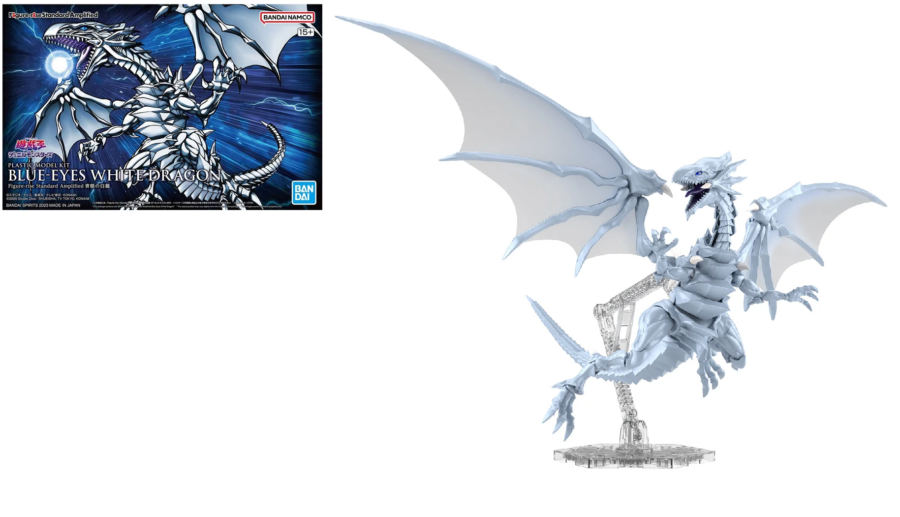 YU-GI-OH - Φιγούρα Δράσης -Rise Standard Amp. Blue-Eyes White Dragon -Model Kit