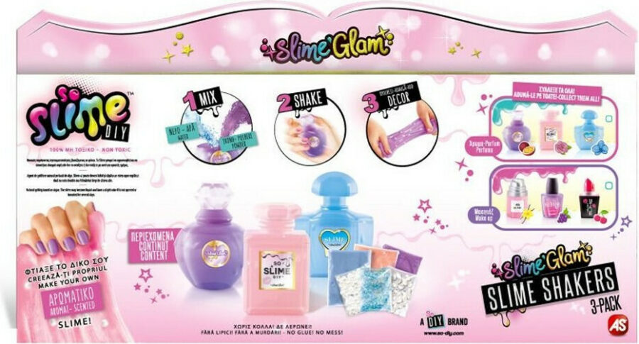 AS So Slime Slimeglam Shakers 3Pack (Random 1τμχ) (1863-14502)