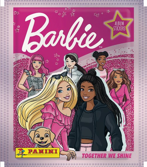 Panini Barbie Together We Shine Κάρτες Αυτοκόλλητα (Φακελάκι)
