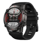 ZEBLAZE smartwatch Vibe 7 Lite, heart rate, 1.47 IPS, 3ATM IP69K, μαύρο